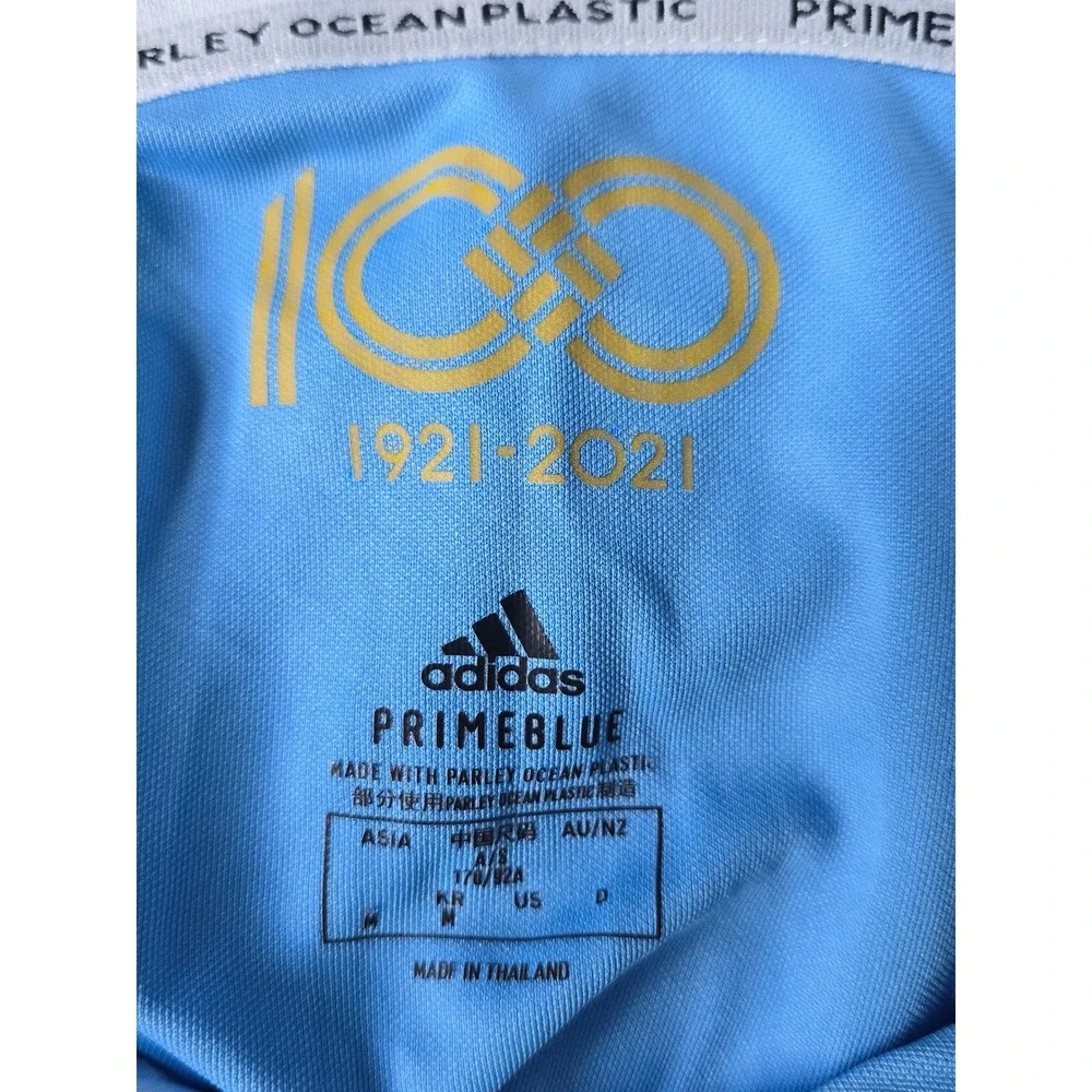 Adidas Japan 100th Anniversary Jersey Primeblue Mens Small Blue Blokecore